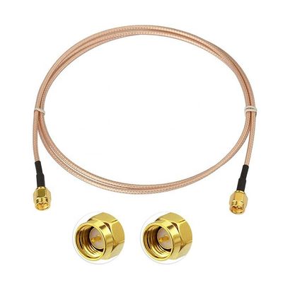 RG316 Cable di estensione Jumper Coaxial RF SMA to SMA Connector Assembly Antenna Extender per Wifi FPV TV