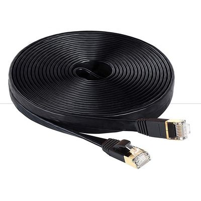 Cavo patch Ethernet piatto Cat5 Cat5e Cat6 Ca6a Cat7 RJ45 UTP 1M 3M 5M 10M UTP