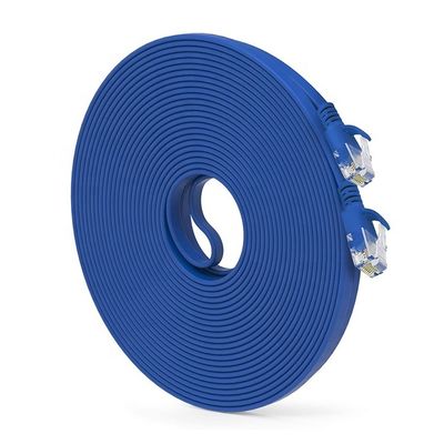 UTP STP Industrial Cat5 Cat5e Cat6 Cat7 Flat RJ45 Patch Cord Network Lan Ethernet Cable di estensione per router
