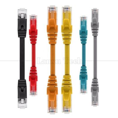 Personalizzazione Scudo 1m 3m 5m 10m STP UTP Pure Cooper Cat5 Cat5e Cat6 Cat7 Cat8 RJ45 Patch Cord Lan Ethernet Network Cable
