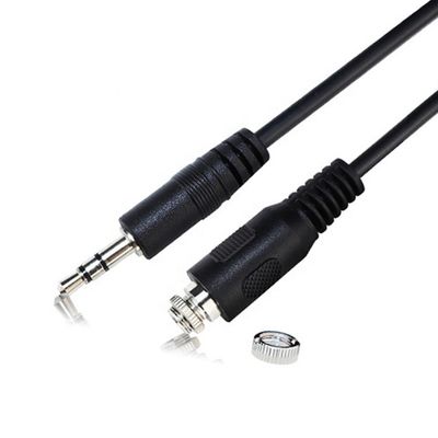 Velo da maschio a femmina 3.5mm 3 poli TRS audio jack cable