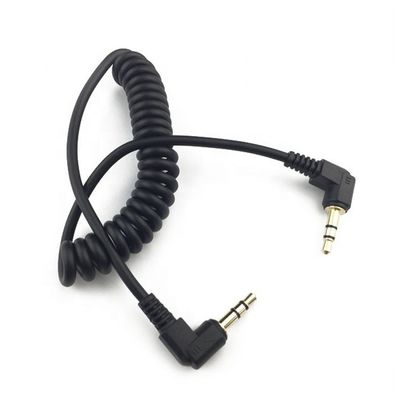 Fresco in colata maschio a maschio 90 gradi angolo destro 3,5 mm Jack a 3,5 mm Jack TRS cavo audio stereo