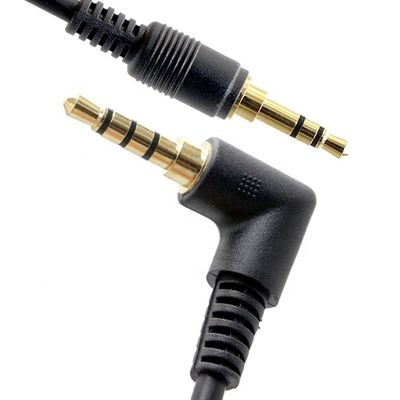 OEM 90 gradi angolo destro 3,5 mm TRRS Jack maschio a 3,5 mm TRRS Jack maschio cavo audio