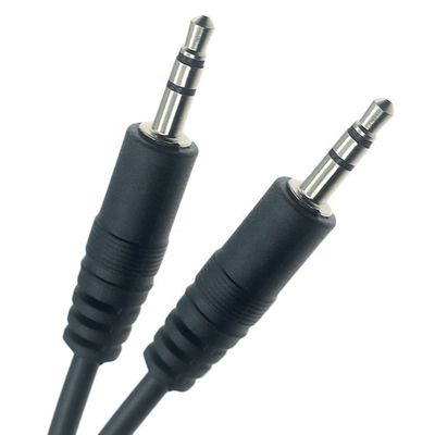 Personalizzazione OEM 1M 2M 3M 5M 10M 3 poli TRS Maschio a Maschio 3.5mm Aux Stereo Jack Cavo di estensione audio