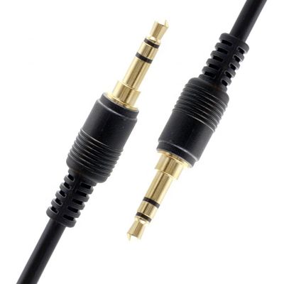 OEM Gold Plating 1M 2M 3M Maschio a Maschio 3.5mm Jack Auxiliary Speaker Stereo Audio Cable