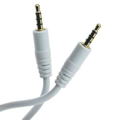 3.5mm Maschio a Maschio Femminile Stereo Aux Mono Jack 3 poli TRS 4 poli TRRS Microphone Patch Audio Extension Cable