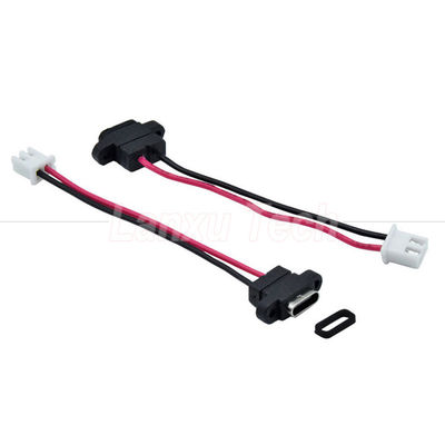Cable di connettore USB tipo C resistente all'acqua Femminile per 2 pin 4 pin PH 2.0 XH 2.54 SH1.0 VH ZH MX
