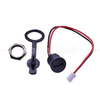 Capo impermeabile USB Tipo C Femminile Jack di presa a 2 pin PH 2.0 XH 2.54 SH1.0 VH ZH MX Cable connettore