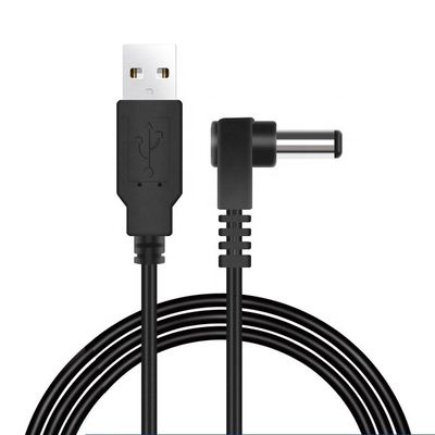 USB personalizzato Maschio ad angolo destro 5.5 X 2.1mm 2.5 3.5 1.35 connettore Maschio cavo DC