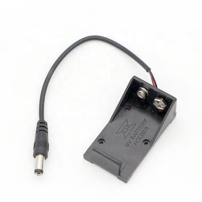 Cassa cellulare da 15 cm, portabatteria 9V con jack di alimentazione a corrente continua 2.1x5.5mm