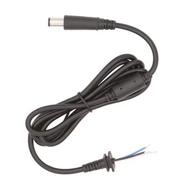 DC 7.4x5.0mm Jack a canna maschile a fine spoglia in scatola con coda di porcellino aperta cavo di estensione per adattatore per laptop