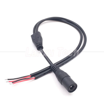 DC Maschio Femminile 5.5x2.1mm Jack Splitter Cable di estensione di alimentazione per luce LED Camera CCTV