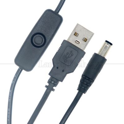 Cable di ricarica da 5.5x2.1 mm USB a DC
