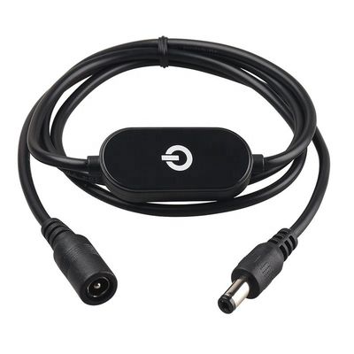 Interruttore di attenuazione maschio-femmina 5.5x2.1 mm cavo di estensione DC per lampade a strisce a led