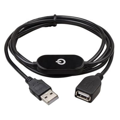 Interruttore touch dimmer maschio a femmina Tipo un cavo di estensione USB per luci a striscia a led