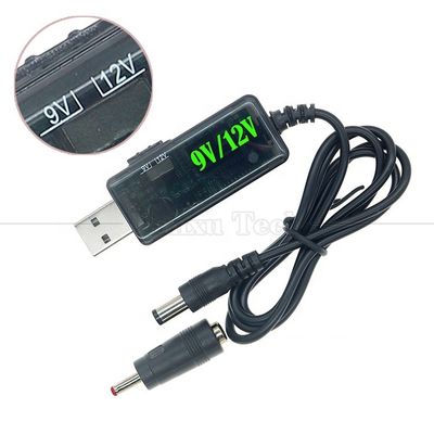1m Drok 5V USB per potenziare 9V 12V Step Up Multi Output DC Converter Cable per modem del router