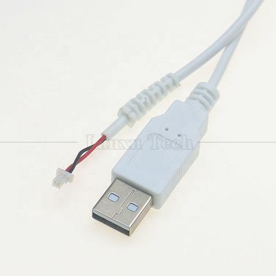 Assemblaggio personalizzato USB A Maschio a JST 2pin 1.0mm 2.0mm 1.25mm Pitch SHR MX XH SH VH PH Cable connettore