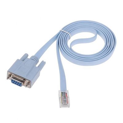 1.8M RS232 DB9 PIN Femminile a RJ45 Cavo di console di rete per Cisco Router Switch