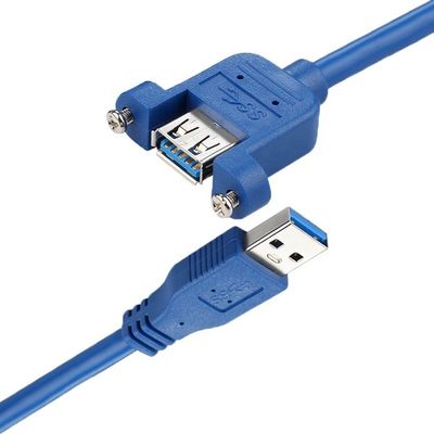 Dati ad alta velocità 5Gbps USB 3.0 Tipo A Maschio a montatura del pannello femminile Cavo di estensione USB 3.0