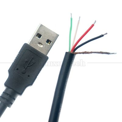 Cable a coda di porcellana da cavo maschio a filo nudo a spogliatura