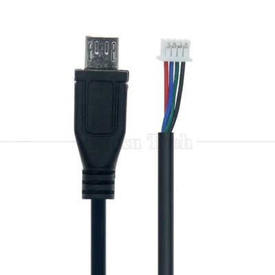 OEM Micro USB personalizzato per JST 4 pin 1.25mm Pitch Cable