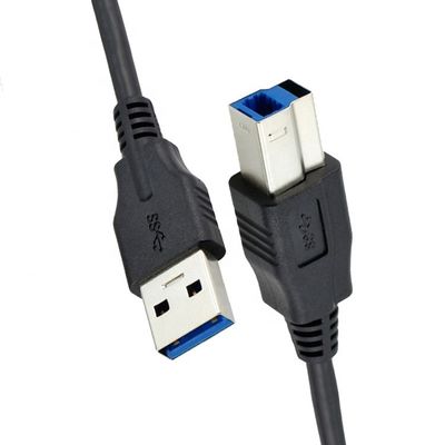 Cable per stampante USB 3.0 ad alta velocità 5Gbps tipo A maschio a B maschio per Epson HP
