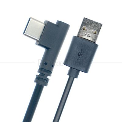 Cavo USB di alta qualità 1M 2M 3M 5M 2A 24AWG 90 gradi ad angolo retto per telecamera tablet