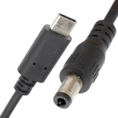 USB 3.1 tipo C maschio a DC 5.5x2.5mm maschio Power Jack Cable di estensione del caricabatterie per Power Bank