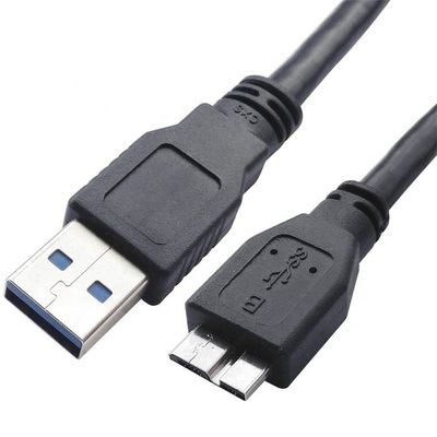 Carica dati ad alta velocità 5 Gbps Micro USB 3.0 Cavo da A a Micro B per Samsung Sdd Hdd Hard Disk