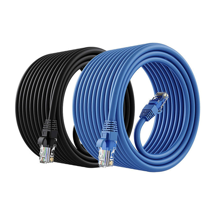 Cavo di rete Ethernet Lan Cat5 Cat5e Cat6 Cat7 STP UTP RJ45 da 1 m 5 m 10 m 30 m 0